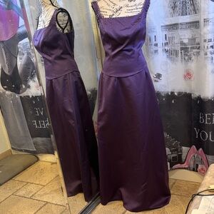 Forever Yours Two Piece Purple Evening Gown